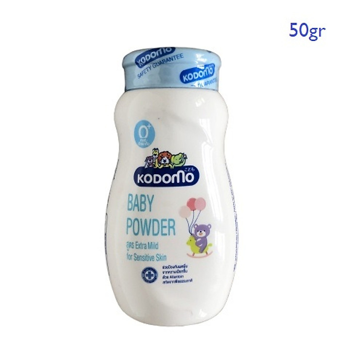 Phấn rôm Kodomo 50g-160g Dưỡng ẩm Chính hãng Tiết kiệm - Hình ảnh 4