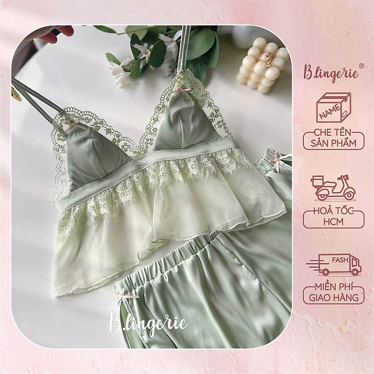 Bộ Đồ Ngủ Nữ Tính - B.Lingerie