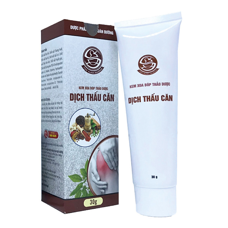 Kem Xoa Bóp Xương Khớp Thảo Dược Dịch Thấu Căn Lọ 30g