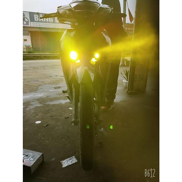 Combo đèn trợ sáng mini loại 1 và mạch passing sh cho wave