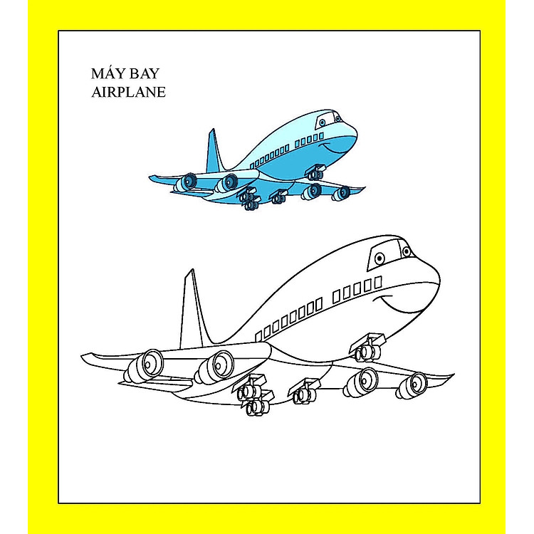 Họa Sĩ Nhí Tô Màu: Máy Bay Và Xe Cộ - Ảnh 4