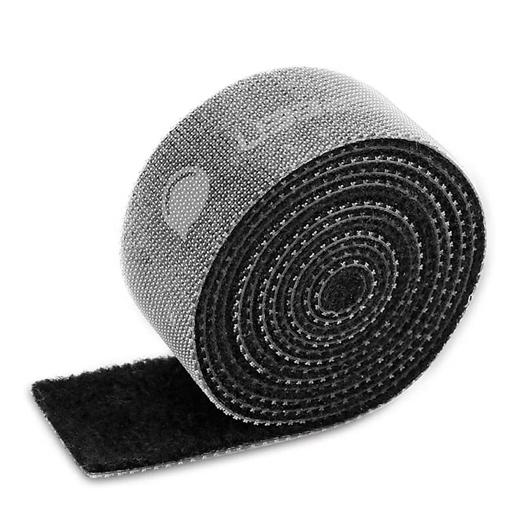 Dây dán Velcro đa năng tiện dụng dài 3m màu xám ACC40355 LP124 Hàng chính hãng