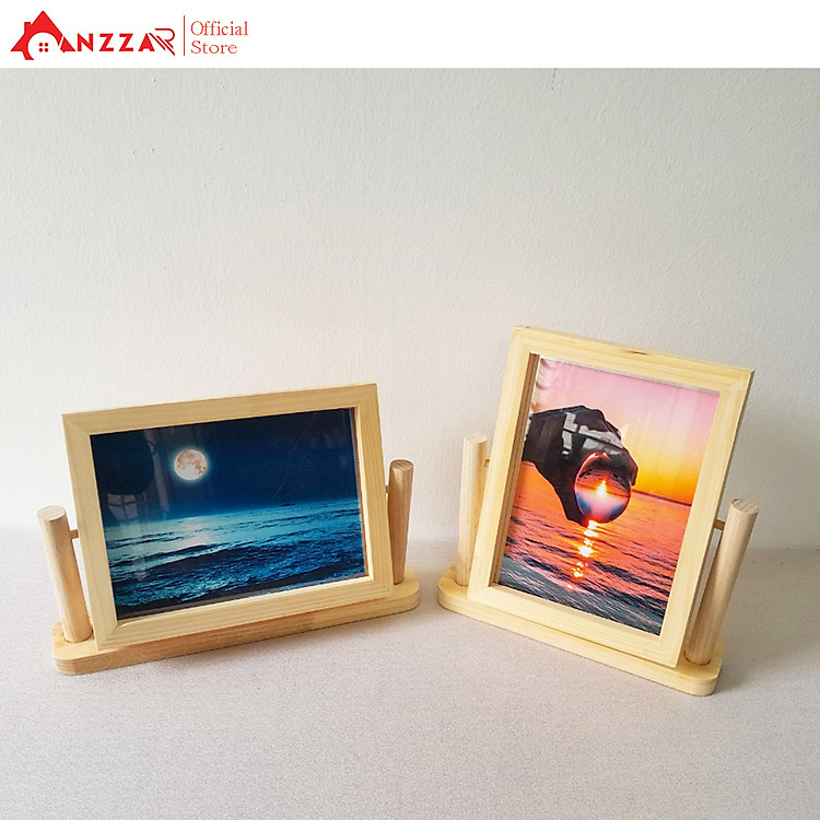 Khung ảnh để bàn xoay nhiều kích thước Anzzar-05