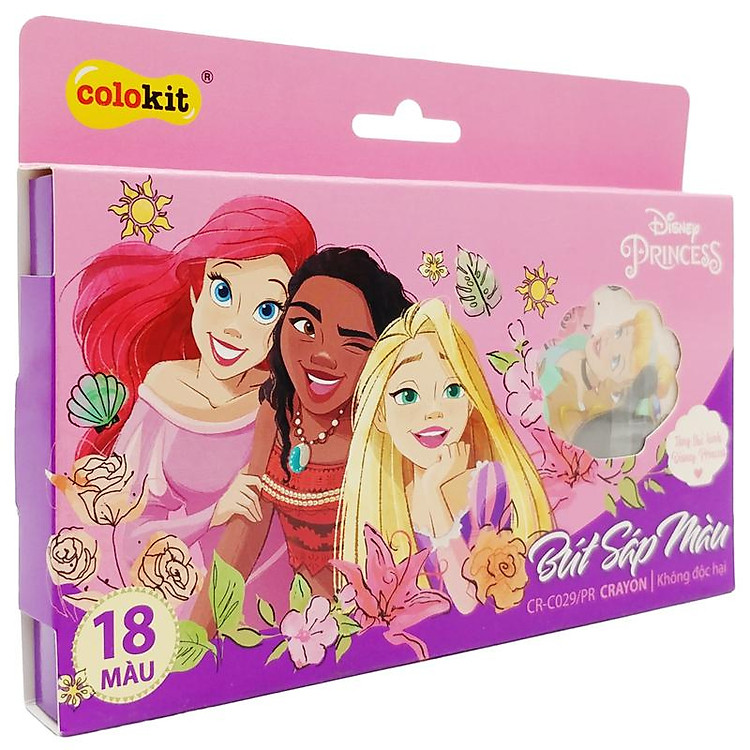 Bút Sáp Màu Thiên Long CR-C029/PR (18 màu) - Ảnh 3
