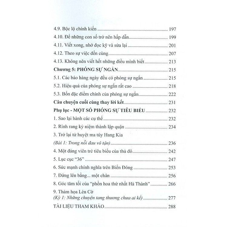 Phóng Sự Báo Chí - Lý Thuyết, Kỹ Năng Và Kinh Nghiệm (In lần thứ ba có bổ sung, chỉnh sửa) - Ảnh 6