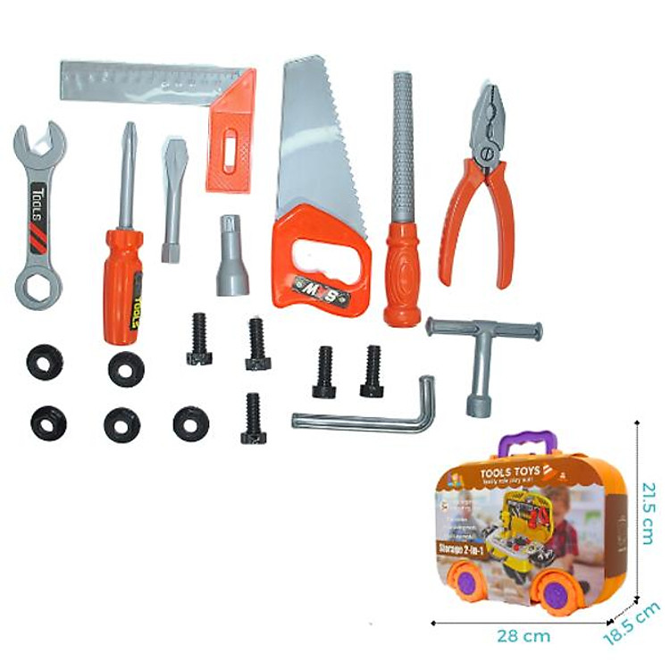 Mua Đồ Chơi Vali Dụng Cụ Kỹ Thuật LAToys Chính hãng Ưu đãi - Hình ảnh 2