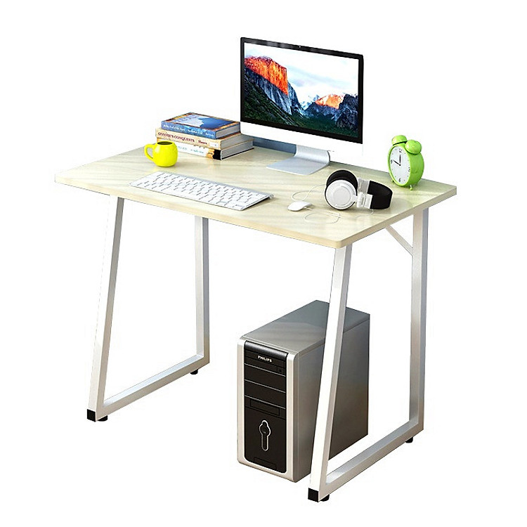 Bàn làm việc mẫu mới BXG004 Trắng (100x60cm)