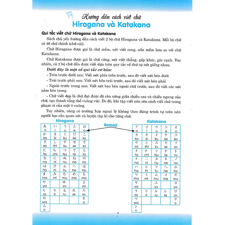 Tập Viết Tiếng Nhật Katakana - Ảnh 3