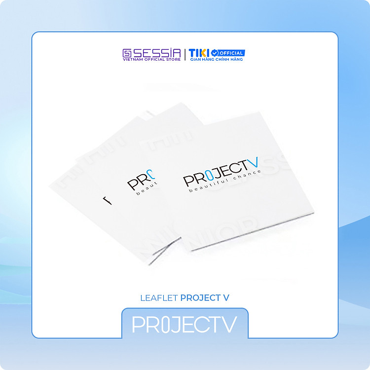 Tờ Rơi Leaflet Catalogue PROJECT V