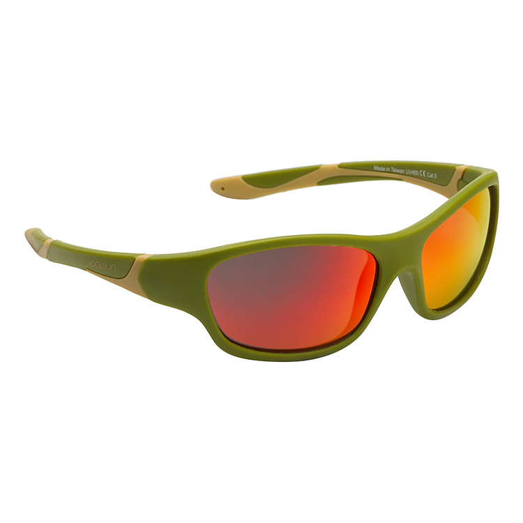 Kính Mát Thể Thao Cho Bé KOOLSUN SPOLBR003 Olive Branch Taos Taupe (3 - 8 tuổi)