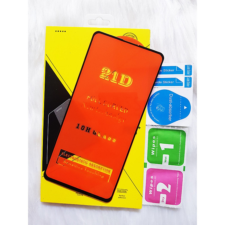 Kính Cường Lực 21D XIAOMI REDMI K20 PRO Full Keo Màn Hình SIÊU BỀN, SIÊU CỨNG, ÔM SÁT MÁY CHÍNH HÃNG CAPARIES