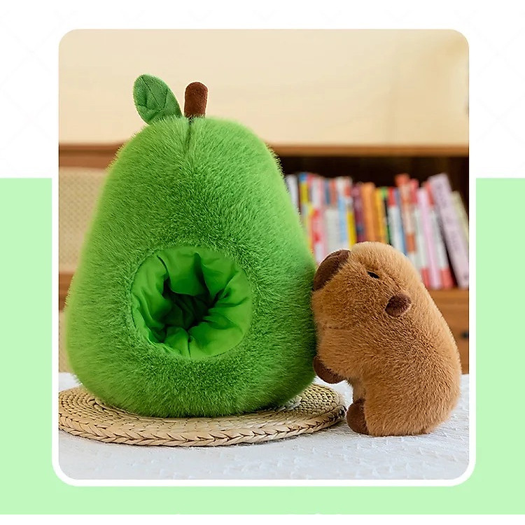 Thú nhồi bông capybara đáng yêu - 35cm Chính hãng Giá rẻ - Hình ảnh 4