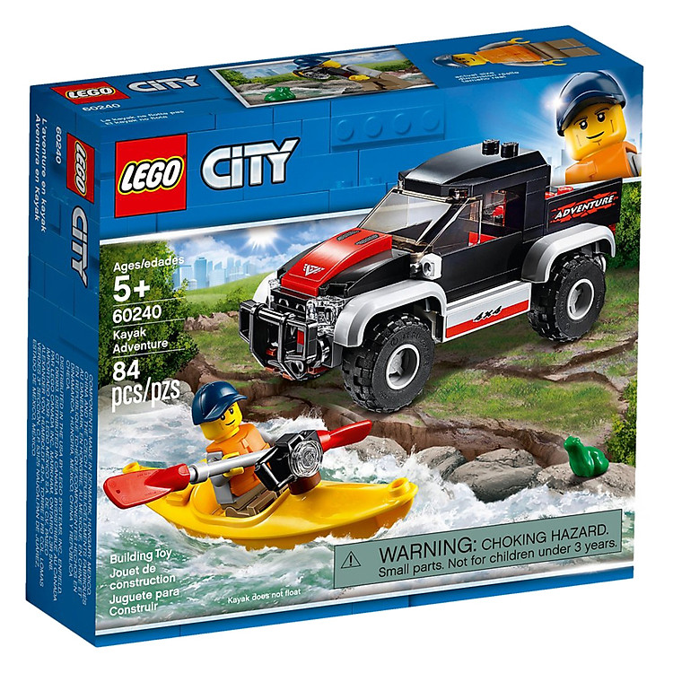 Mô hình Lego City - Chuyến Phiêu Lưu Cùng Thuyền Kayak 60240