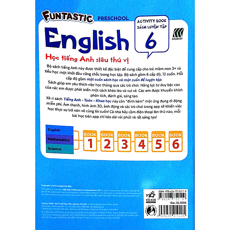 Học Tiếng Anh Siêu Thú Vị : Sách Luyện - Tập 6 - Ảnh 2