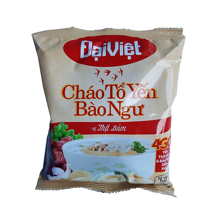 Cháo Tổ Yến và Bào Ngư vị Thịt Bằm (50g x 6 gói)