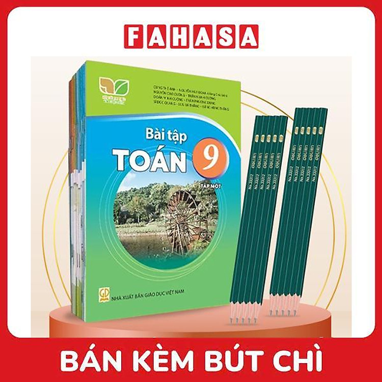Sách Giáo Khoa Bộ Lớp 9 - Kết Nối - Sách Bài Tập (Bộ 10 Cuốn) (Không Sử + Địa) (Chuẩn) - Kèm 10 Bút Chì