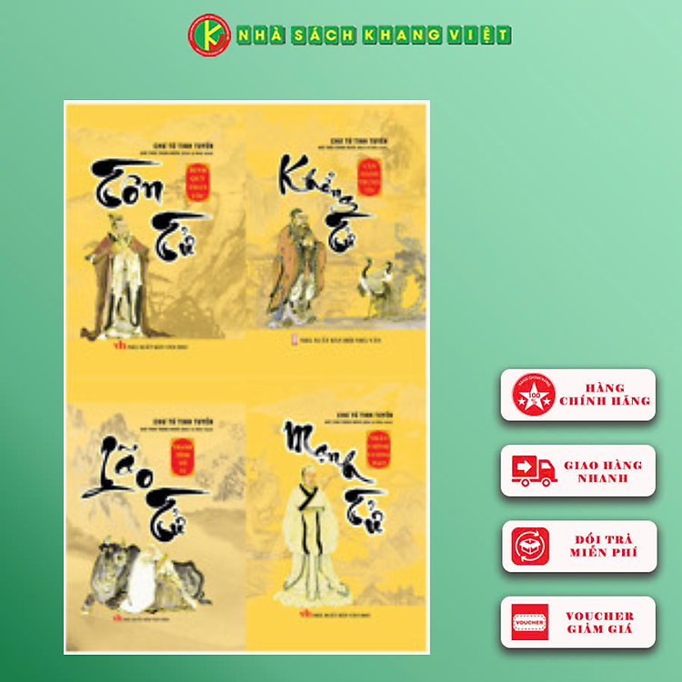 Khổng Tử – Mạnh Tử – Tôn Tử – Lão Tử