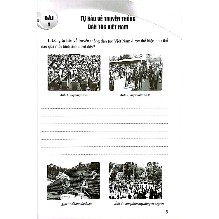 Vở Bài Tập Giáo Dục Công Dân 8 (Cánh Diều) (2023) - Ảnh 5