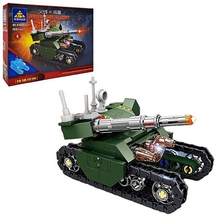 Mô Hình Xe Tăng Lắp Ráp Kazi KY81055-6 Chính hãng Giá tốt - Hình ảnh 2