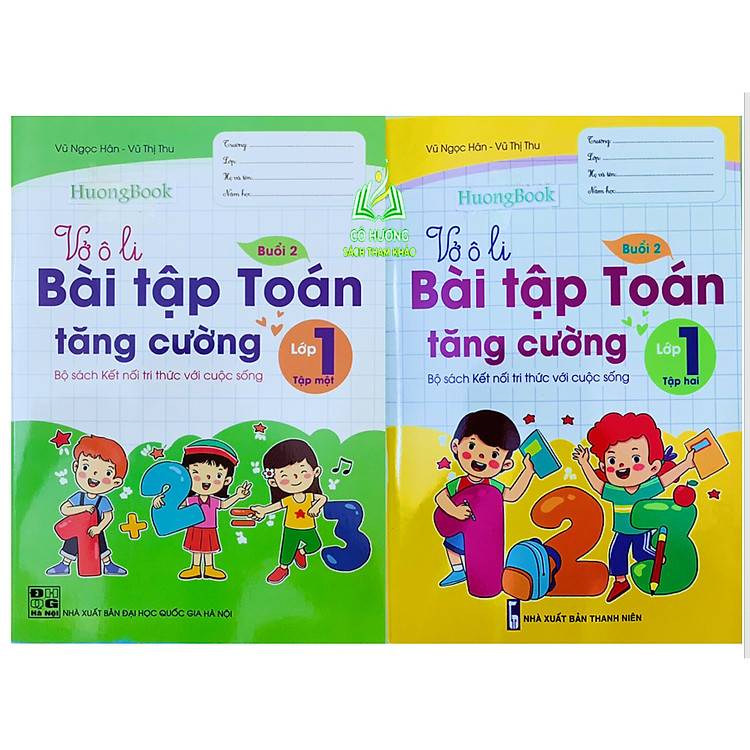 Vở Ô Li Bài Tập Toán Tăng Cường lớp 1 - tập 1 (Kết Nối) - Ảnh 3