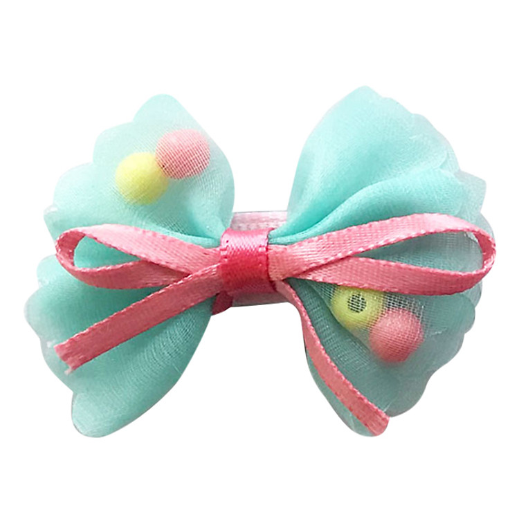 Kẹp Nơ Hạt Nhựa CucKeo Kids T51825 - Xanh Lá