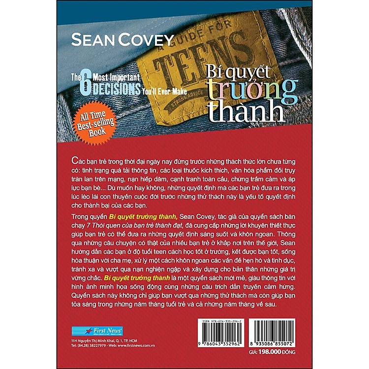 Sean Covey - Bí Quyết Trưởng Thành - Ảnh 2