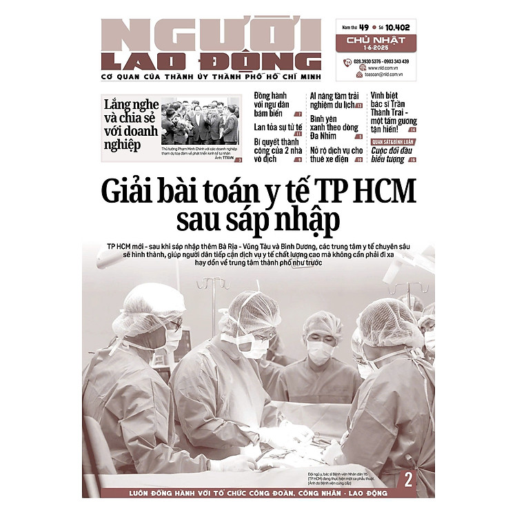 Nhật báo Người Lao Động từ ngày 26-05-2025 đến 01-06-2025 - Ảnh 5