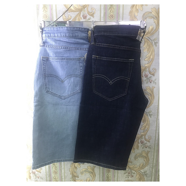 Quần shorts jeans nam trung niên