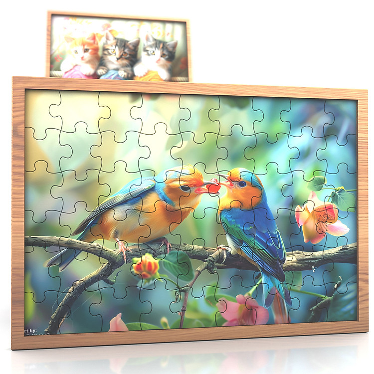 Tranh xếp hình Tia Sáng Sẽ chia 108 mảnh Chính hãng Giá tốt - Hình ảnh 3