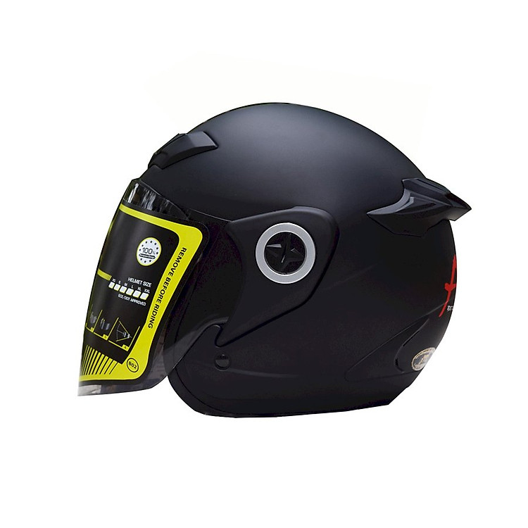 Mũ Bảo Hiểm Asia MT168 (Size L) - Đen