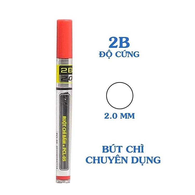 Bộ Bút Chì Ngòi Bấm Thiên Long PCL-05