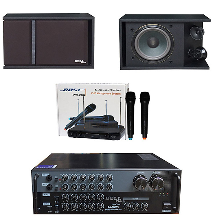 Dàn âm thanh karaoke PA - 301 BellPlus (Chính Hãng)