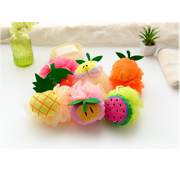 Mua Bộ 3 Bông Tắm Hình Trái Cây Chính hãng Ưu đãi - Hình ảnh 2