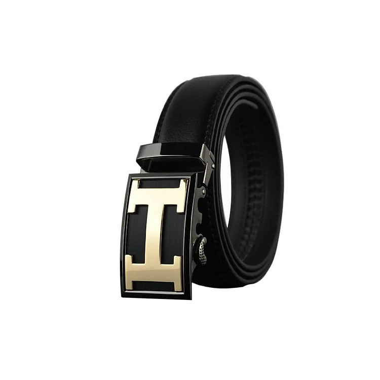 Thắt lưng nam Nutushop da bò thật hàng hiệu cao cấp khóa tự động NT170