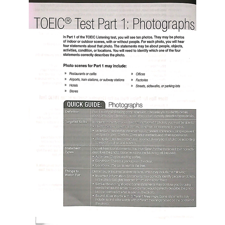 Collins - Skills for the TOEIC Test - Listening And Reading - Ảnh 3