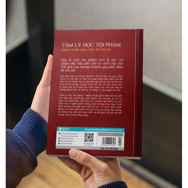 Tâm lý học tội phạm Nghệ thuật phát hiện lời nói dối - Ảnh 2