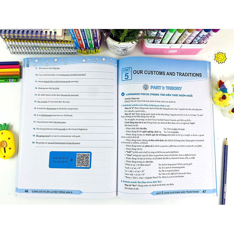 Củng Cố Và Ôn Luyện Tiếng Anh 8 - Ảnh 6