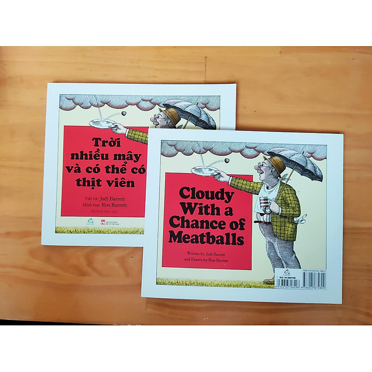 Truyện Song Ngữ – Trời Nhiều Mây Và Có Thể Có Thịt Viên