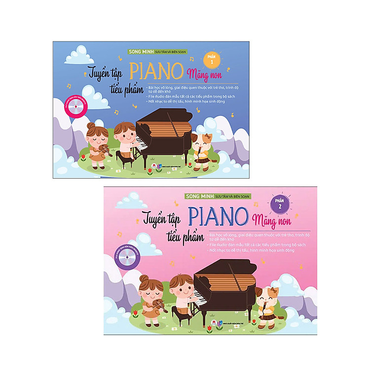Tuyển Tập Tiểu Phẩm Piano Măng Non Phần 1 + 2