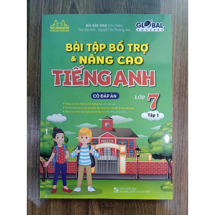 Bài Tập Bổ Trợ và Nâng Cao Tiếng Anh Lớp 7 Tập 1 + 2 (Có Đáp Án) - Ảnh 3