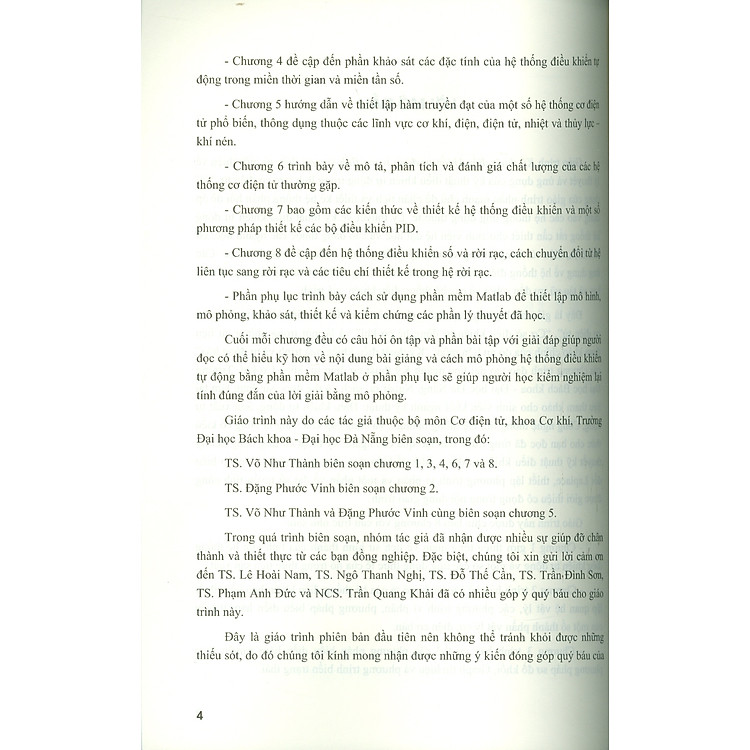 Kỹ Thuật Điều Khiển Tự Động Trong Lĩnh Vực Cơ Điện Tử - Ảnh 4