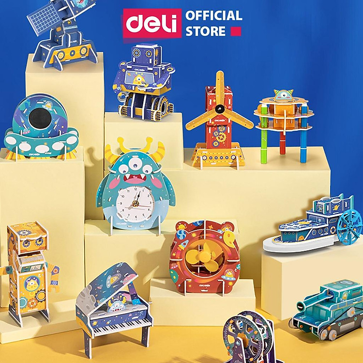 Mua tại Tiki: Bộ Lắp Ghép 3D Đồ Chơi Giáo Dục Chính hãng Giá tốt