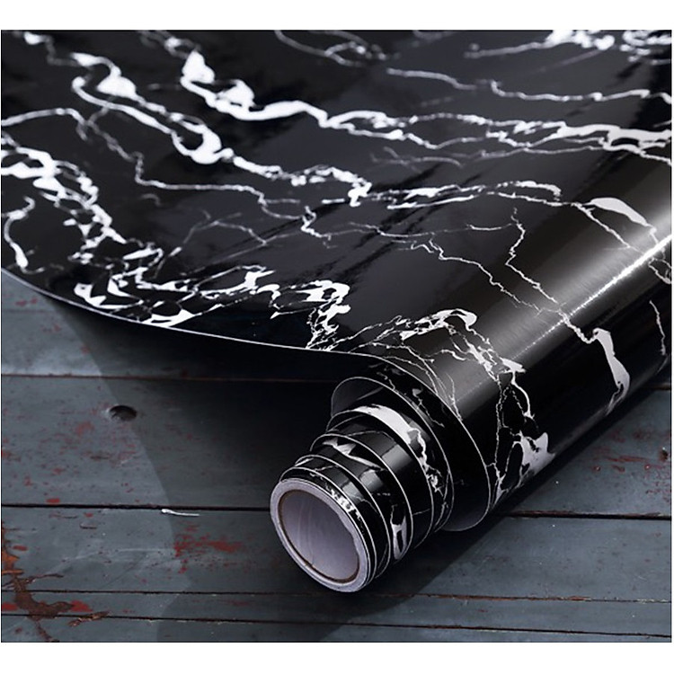 CUỘN 10M GIẤY DÁN TƯỜNG 3D giả đá 60cm