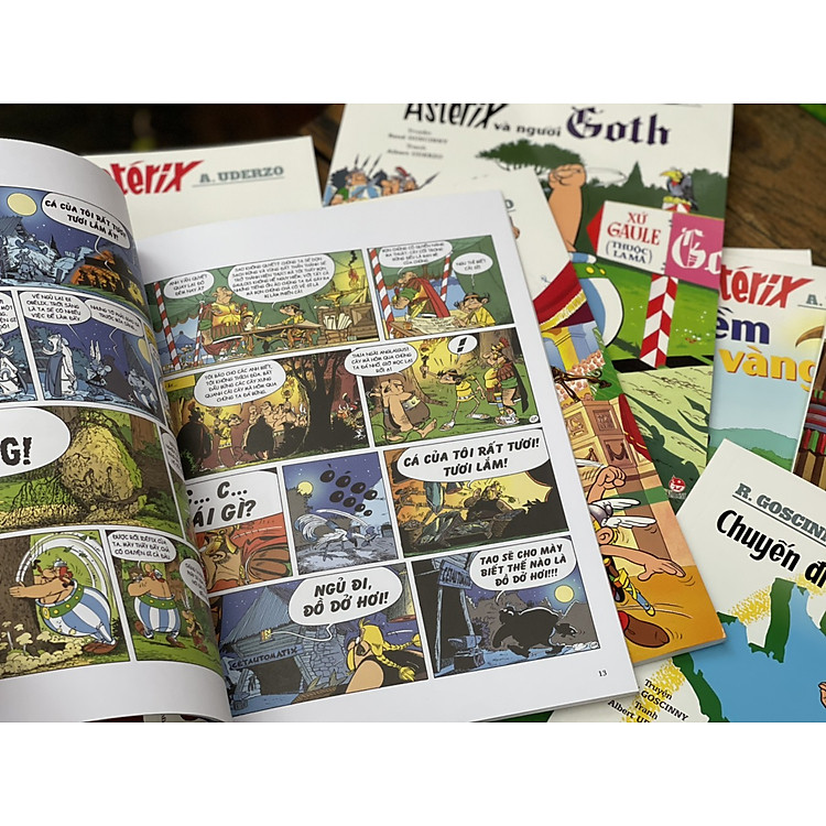 Những Cuộc Phiêu Lưu Của Asterix (In màu toàn bộ) - Ảnh 6