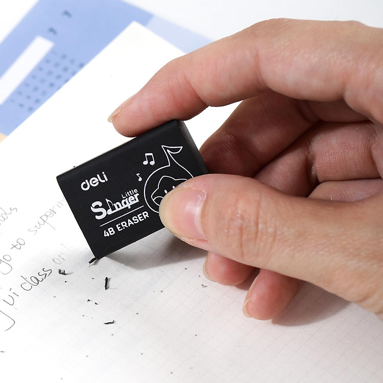 Gôm Tẩy Đen Nhỏ Deli EH316 - Ảnh 6