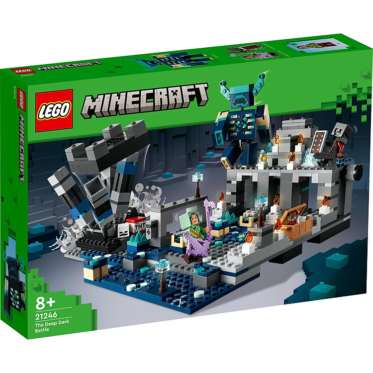 LEGO Minecraft 21246 Trận Chiến Đầm Lầy Chính hãng Giá tốt - Hình ảnh 3