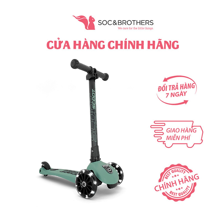 Mua tại Tiki: Scoot and Ride Highwaykick 3 LED Forest Chính hãng Giá tốt
