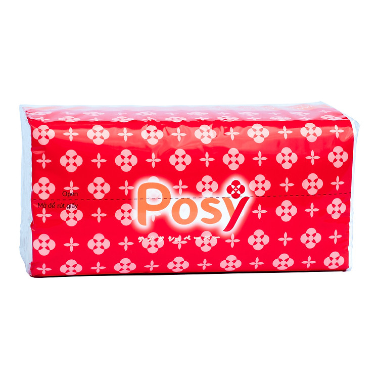 Khăn Giấy Lụa Posy 2 Lớp 250 Tờ/ Gói