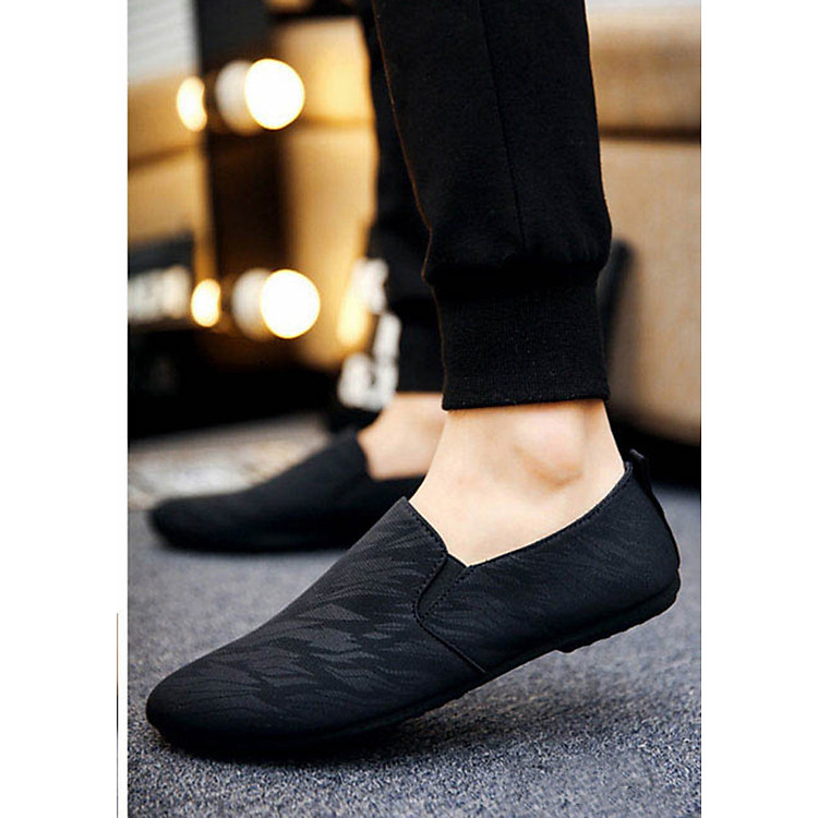 Giày Lười Nam Cao Cấp SV20 - Màu Đen