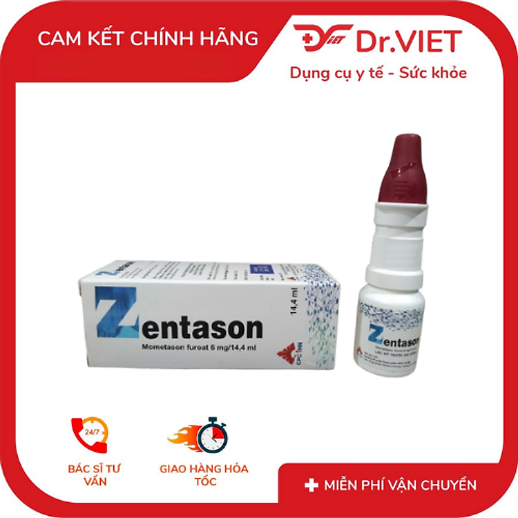 Dung dịch xịt mũi Zentason